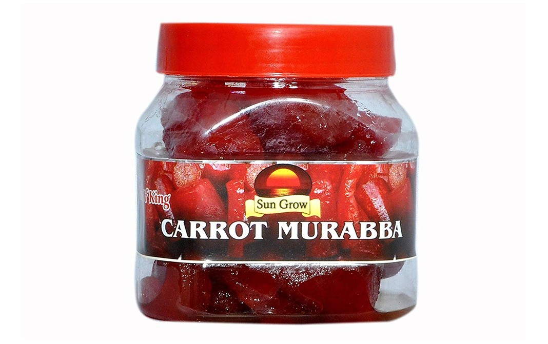 Sun Grow Carrot Murabba    Plastic Jar  500 grams